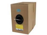 StarTech.com 1000 ft Bulk Roll of White CMR Cat5e Solid UTP Riser Cable