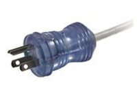 C2G 2ft 18 AWG Hospital Grade Power Cord (NEMA 5-15P to IEC320C13R)