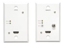 Tripp Lite HDMI over Dual Cat5 / Cat6 60Hz Wallplate Video Extender Kit TAA GSA