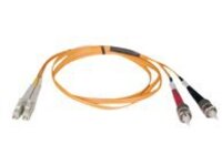 Tripp Lite 50M Duplex Multimode 62.5/125 Fiber Optic Patch Cable LC/ST 164' 164ft 50 Meter
