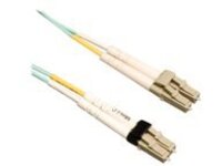 Tripp Lite 5M 10Gb Duplex Multimode 50/125 OM3 LSZH Fiber Optic Patch Cable LC/LC Aqua 16' 16ft 5 Meter