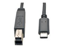 Tripp Lite 3ft USB 3.1 Gen 1.5 Gbps Cable USB Type-C USB-C to USB Type B M/M 3'