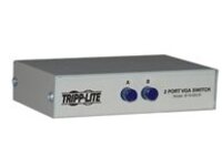 Tripp Lite 2-Port Manual VGA/SVGA Video Switch 3x HD15F Metal