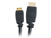 C2G 3m Velocity High Speed HDMI to HDMI Mini Cable with Ethernet (9.8ft) - HDMI cable with Ethernet - 3 m