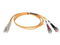 Tripp Lite 20M Duplex Multimode 50/125 Fiber Optic Patch Cable LC/ST 65' 65ft 20 Meter