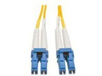 Tripp Lite 50M Duplex Singlemode 8.3/125 Fiber Optic Patch Cable LC/LC 164' 164ft 50 Meter - patch cable - 50 m - yellow
