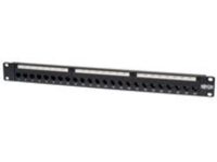 Tripp Lite 24-Port Cat5e Cat5 Feedthrough Patch Panel Rackmount 1URM RJ45 Ethernet TAA