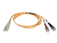 Tripp Lite 5M Duplex Multimode 62.5/125 Fiber Optic Patch Cable LC/ST 16&#x27; 16ft 5 Meter