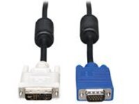 Tripp Lite 10ft DVI to VGA Monitored Cable Shielded with RGB High Resolution DVI-A to HD15 M/M 10' - display cable - 3 m