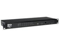 Tripp Lite 16-Port Rackmount KVM Switch w/ Built in IP and On Screen Display 1U