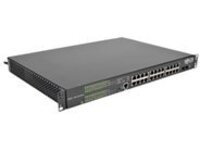 Tripp Lite 24-Port Gigabit Ethernet Switch L2 Managed PoE+ 10/100/1000Mbps 2 SFP Slots Web/CLI w/ 12-Outlet PDU
