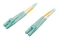 Tripp Lite 10M 10Gb/100Gb Duplex Multimode 50/125 OM4 LSZH Fiber Patch Cable LC/LC Aqua 10 Meters