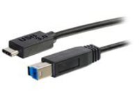 C2G 3ft USB 3.1 Gen 1 USB Type C to USB B Cable M/M