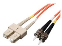 Tripp Lite 23M Duplex Multimode 62.5/125 Fiber Optic Patch Cable SC/ST 75' 75ft 23 Meter
