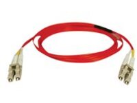 Tripp Lite 10M Duplex Multimode 62.5/125 Fiber Optic Patch Cable Red LC/LC 33' 33ft 10 Meter