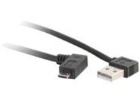 C2G C2G 2m USB A to Micro-USB B Cable with Right Angeled Connectors-USB 2.0 6ft