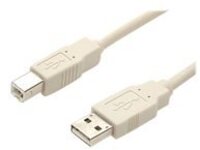 StarTech.com 15 ft Beige A to B USB 2.0 Cable