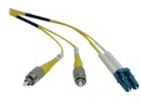Tripp Lite 2M Duplex Singlemode 9/125 Fiber Optic Patch Cable LC/FC 6' 6ft 2 Meter