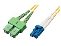 Eaton Tripp Lite Series Duplex Singlemode 9/125 Fiber Patch Cable (LC to SC/APC), 1M (3 ft.)