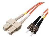 Tripp Lite 2M Duplex Multimode 62.5/125 Fiber Optic Patch Cable SC/ST 6&#x27; 6ft 2 Meter