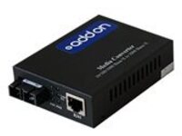 AddOn 1Gbs 1 RJ-45 to 1 SC Media Converter