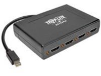Tripp Lite 4-Port Mini DisplayPort to HDMI Multi Stream Transport Hub 4Kx2K @ 24/30Hz - video/audio splitter - 4 ports