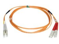 Tripp Lite 30M Duplex Multimode 50/125 Fiber Optic Patch Cable LC/SC 100' 100ft 30 Meter