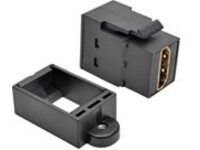 Tripp Lite HDMI Coupler Keystone Panel Mount F/F Black