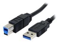 StarTech.com 6 ft / 2m Black SuperSpeed USB 3.0 Cable A to B