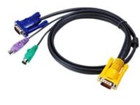 3 SPHD15 (M) -HD15(M)/MINIDIN6 (M) CABLE ACS1208L & ACS1216L