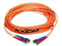 Axiom LC-ST Multimode Duplex OM1 62.5/125 Fiber Optic Cable