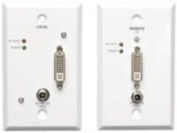 Tripp Lite DVI over Cat5/Cat6 Active Video Extender Wallplate Kit 1920 x 1080