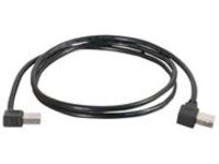 C2G Right Angle USB 2.0 A/B Cable