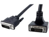 StarTech.com 6 ft 90 Degree Down Angled Dual Link DVI-D Monitor Cable M/M
