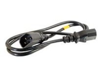 C2G 15ft 18 AWG Computer Power Extension Cord (IEC320C14 to IEC320C13) TAA