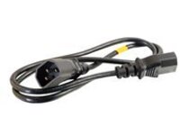 C2G 15ft 18 AWG Computer Power Extension Cord (IEC320C14 to IEC320C13) TAA