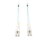 Tripp Lite 5M 10Gb Duplex Multimode 50/125 OM3 LSZH Fiber Patch Cable LC/LC Aqua 5 Meters