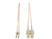 Tripp Lite 20M Duplex Multimode 62.5/125 Fiber Optic Patch Cable LC/SC 65' 65ft 20 Meter