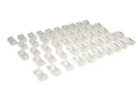 Tripp Lite Cat5e Cat5 RJ45 Modular In-Line Connectors Standard 50 Pack TAA