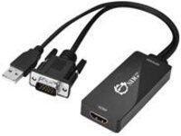SIIG Portable VGA & USB Audio to HDMI converter