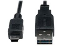 Tripp Lite 6ft USB 2.0 High Speed Cable Reversible A to 5Pin Mini B M/M 6&#x27;