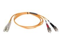 Tripp Lite 9M Duplex Multimode 62.5/125 Fiber Optic Patch Cable LC/ST 30' 30ft 9 Meter