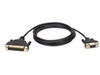 Eaton Tripp Lite Series 6ft AT Serial Modem Cable Gold Connectors DM25M to DB9F 6'