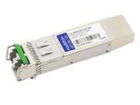 AddOn - SFP+ transceiver module (equivalent to: Fortinet FG-TRAN-SFP+ER)