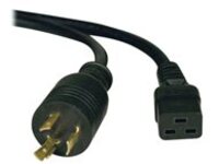 Tripp Lite 6ft Power Cord Extension Cable L6-20P to C19 Heavy Duty 20A 12AWG 6' - power cable - 1.8 m