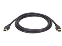 Tripp Lite 6ft FireWire IEEE Cable with Gold Plated Connectors 6pin/6pin M/M 6'