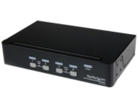 StarTech.com 4 Port Professional VGA USB KVM Switch with Hub