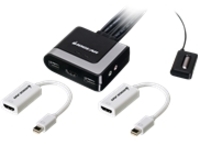 IOGEAR 2-Port HDMI and Mini DisplayPort KVM Kit