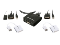 IOGEAR 2-Port DVI and DisplayPort KVM Kit