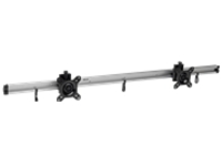 Tripp Lite Dual Flat-Panel Rail Wall Mount for TVs Monitors 10-24" Display